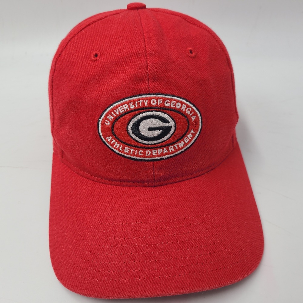 Georgia Bulldogs Hat Strapback Twins Enterprise Red NCAA Athletic Department Men